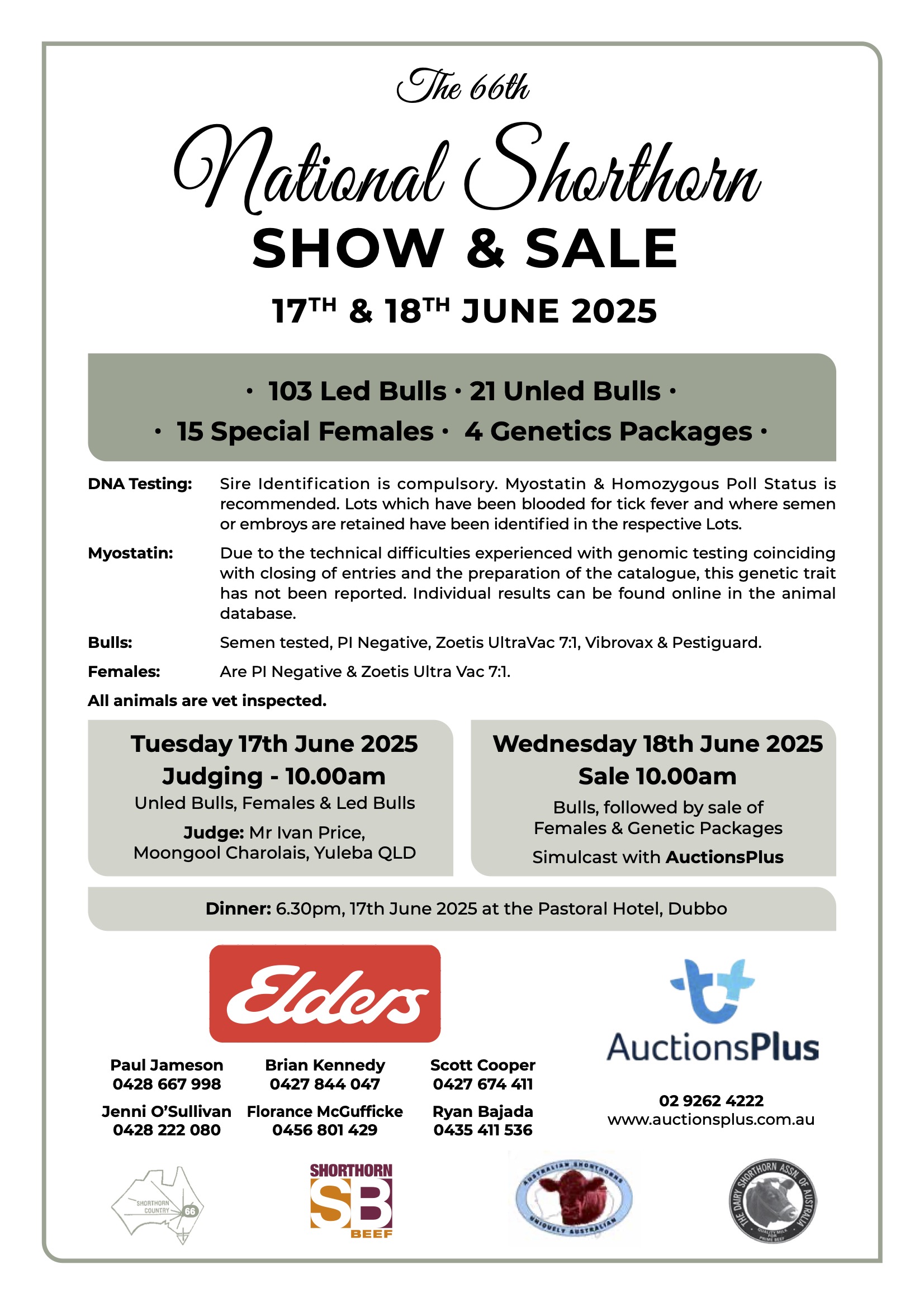 Shorthorn National Show & Sale 20 425 Catalogue for web